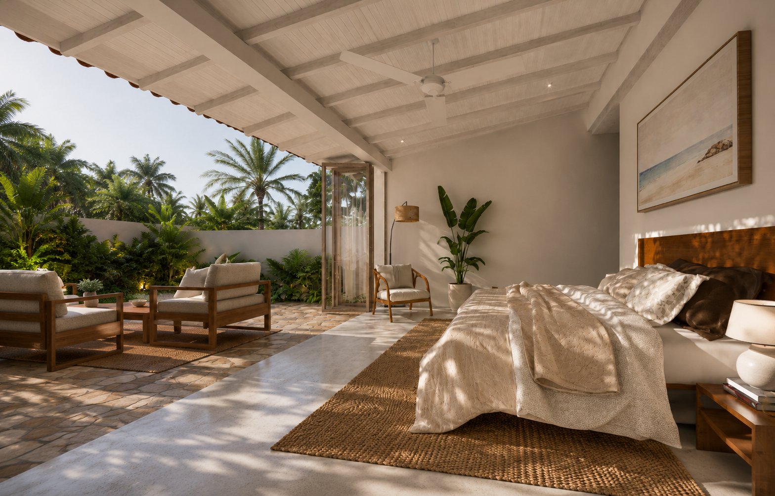 Master Suite with Garden Views