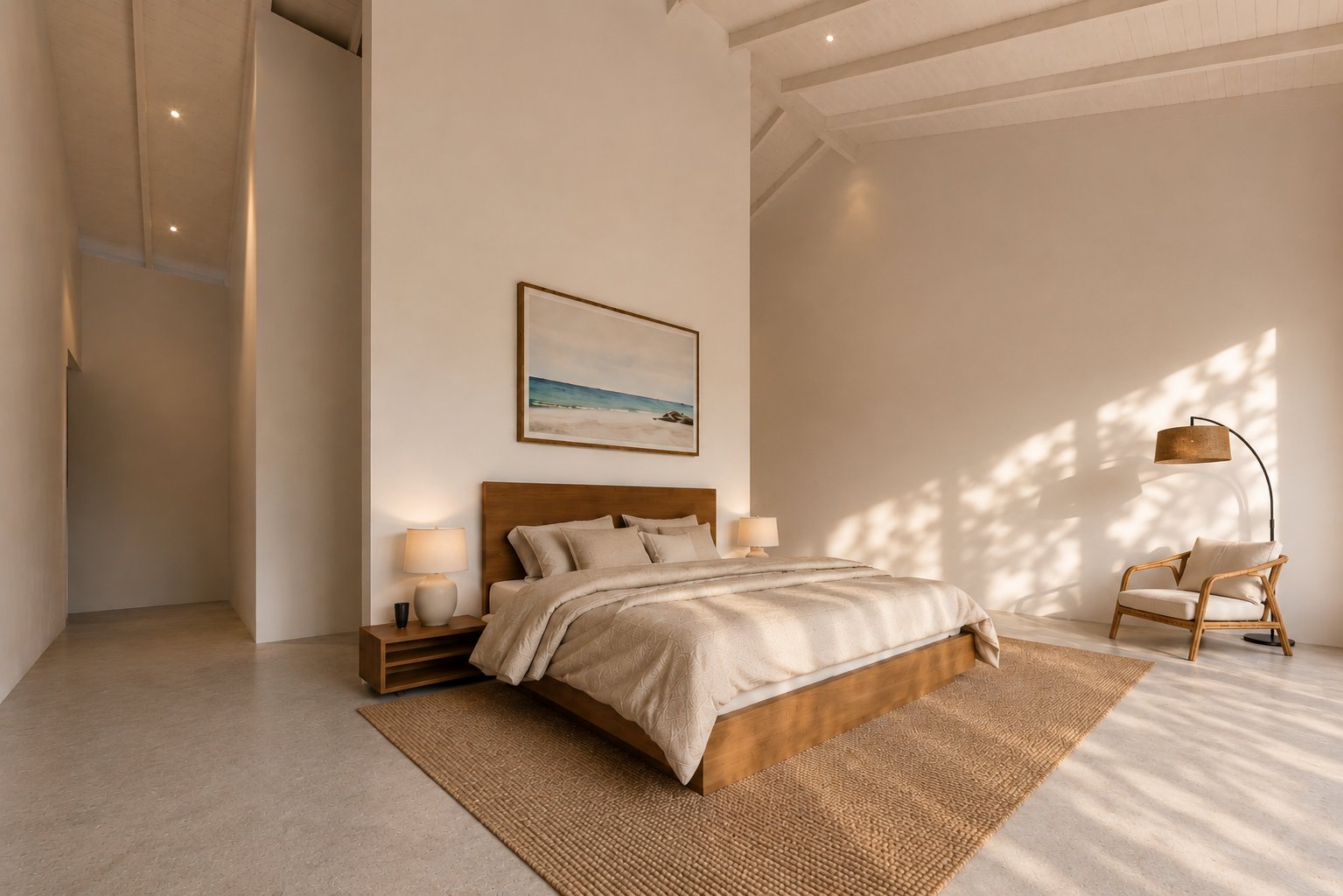 Coconut Grove master bedroom